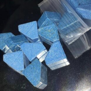 Blue Punisher MDMA pressed tablet