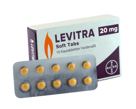 Levitra Soft Tabs (Vardenafil HCl) | Sublingual-Chewable Vardenafil Matrix for Accelerated Onset & High Target Selectivity