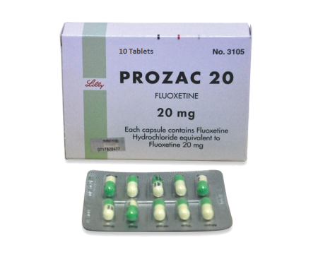 Prozac Capsules & Tablets (Fluoxetine Hydrochloride 10mg, 20mg, & 40mg) | Gold-Standard Selective Serotonin Reuptake Inhibitor for Depression & Mood Disorders